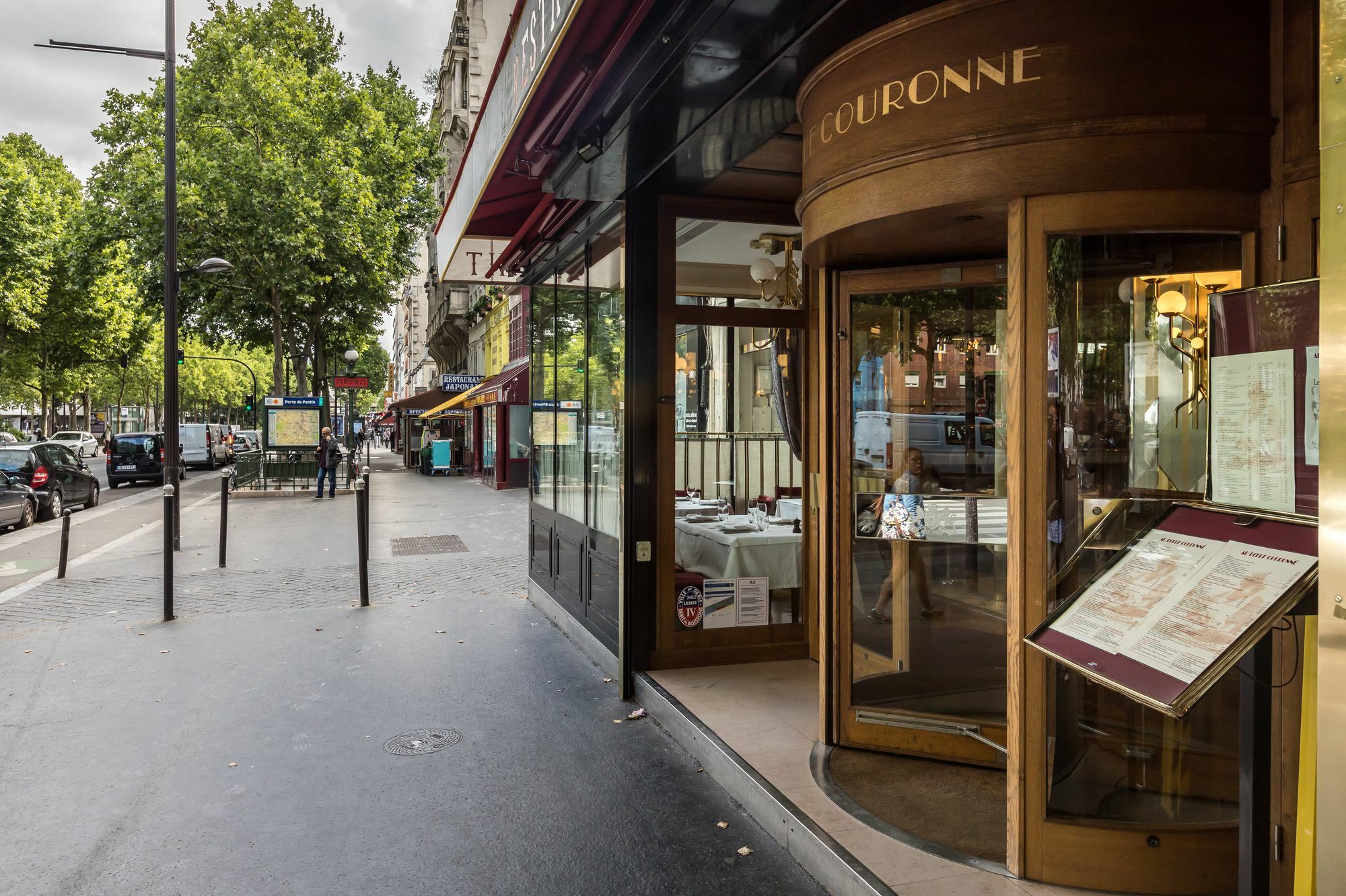 Hotel Restaurant Au Boeuf Couronné Parigi
